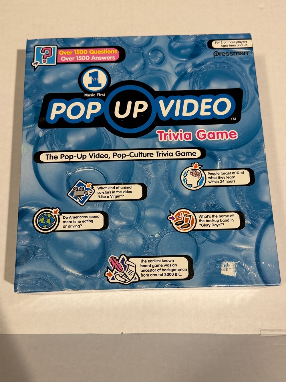 Pop Up Video Trivia Game
